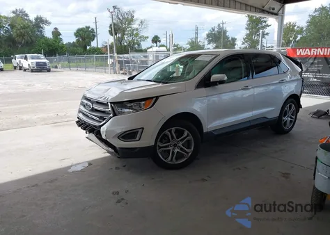 2016 Ford Edge Titanium из США, поврежденный, VIN 2FMPK3K90GBB43914